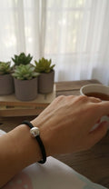 Pulsera Acero Modelo Color Negro