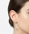Aros Plata de Ley 925 con motivos plat Colección Emma Mur