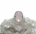 Anillo Plata Modelo Cuarzo Rosa