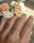 Anillo Plata de Ley modelo bolitas