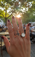 Anillo Plata de Ley 925 Modelo Nacar