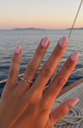 Anillo Plata de Ley 925 con circonitas