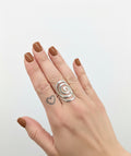 Anillo Plata de Ley 925 Modelo Espiral