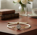 Pulsera Cordón Talla Unica Modelo Blanco