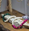 Pulsera de Perlas y Ojo de Tigre