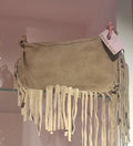 Bolso de Ante  Modelo Flecos