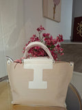 Bolso de Lona y Piel