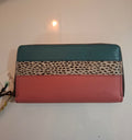 Billetero Piel y Animal Print