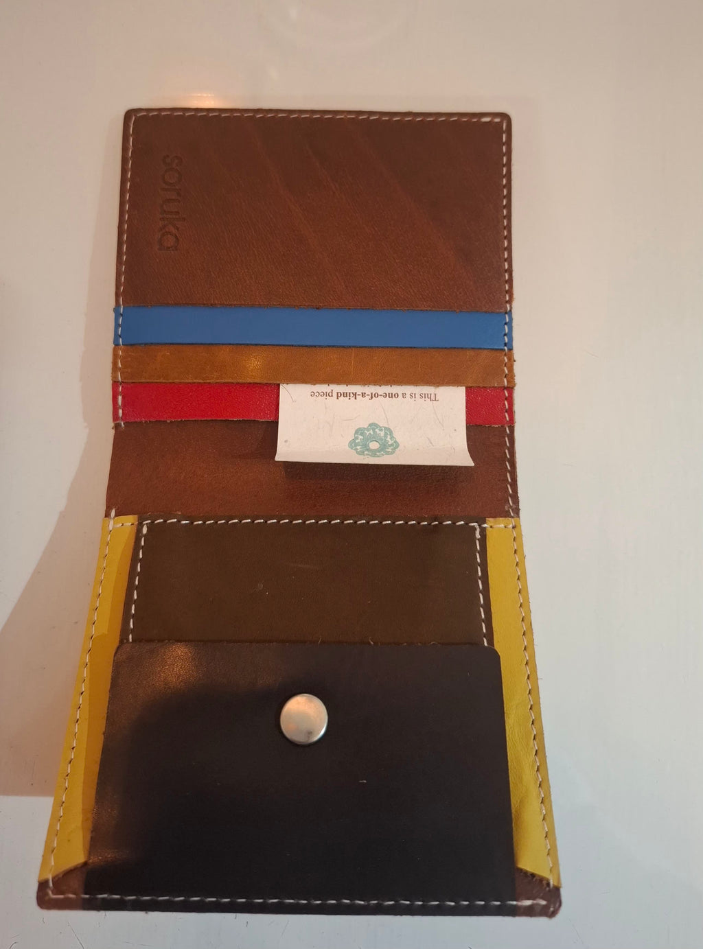 Cartera Piel Colores